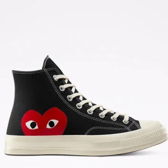 Converse Play black and white sneakers